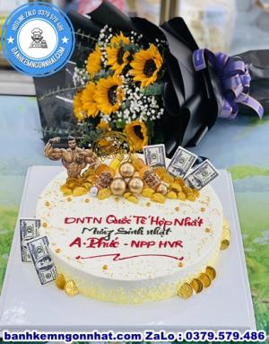 Combo Bánh Kem Và Hoa Tươi 11